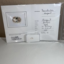Morganit Stein, 1.45ct, facettiert, 9x7mm,rose, oval,mit Zertifikat CVG Idar