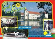 AK RHEINSBERG - PASSAGIERSCHIFF MS RHEINSBERG - REEDEREI HALBECK UNGELAUFEN!
