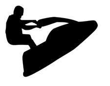 Jetski Aufkleber Sticker Auto
