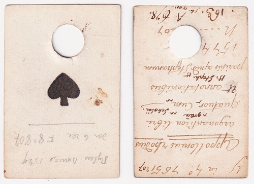 Spielkarte playing card pik - pik, as