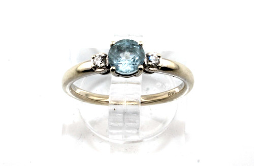 Ring weiß gold 375 - ring,