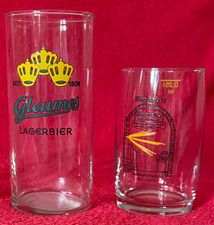 2 alte SammlerGLÄSER GLEUMES