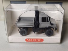 (1708) Wiking 1:87, 6470327 Unimog U 1850 mit Ladekran in OVP