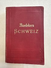 Baedeker Die Schweiz nebst