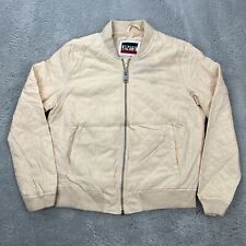 LEVIS Levi's Strauss Jacke Damen Daunen Gr. M Rosa Windbreaker Bomber Vintage