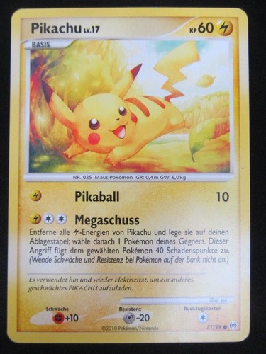 Platinum arceus 2010 - platinum,, 71/99