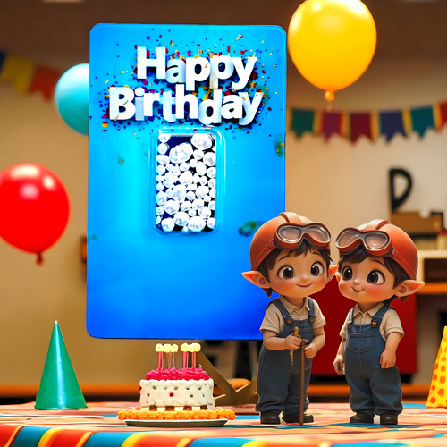 Geschenkkarte happy birthday - geschenkkarte, "happy