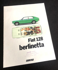 FIAT 128 BERLINETTA..…16-Seiten-Prospekt....TOLL…1976