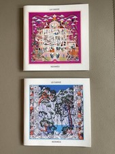 Orig. Hermes HERMÈS Katalog  Le Carré Hermès  2 Set  von 2015 Sommer Herbst NEU
