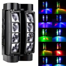 8LED RGBW Spider Beam Moving