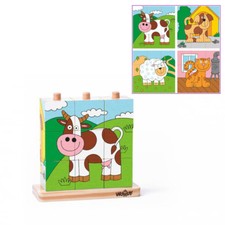 BILDER WÜRFEL PUZZLE KINDER