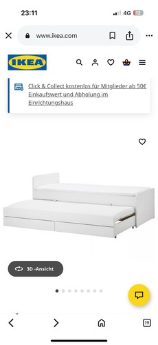 Ikea komplett bett - komplett-bett, 90x200