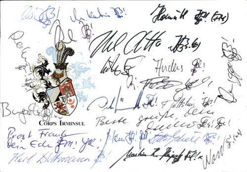 Studentika hamburg corps - ak,