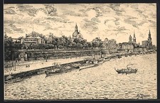 Künstler-AK Dresden