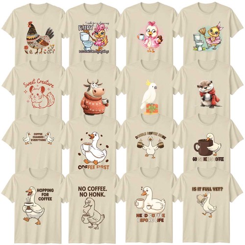 Lustiges shirt kaffee - t-shirt,