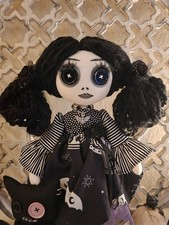 Monster Doll mit Katze Gothic