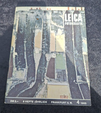 Leica Fotografie Heft 4 1965