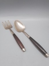 Salatbesteck Messing mit