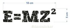 E=MZ² Sticker Aufkleber