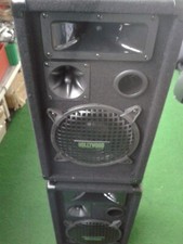 2x PA BÜHNE GITARRE DISCO