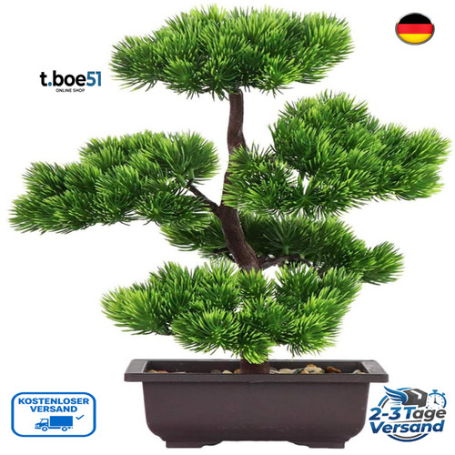 Künstlicher bonsai baum - künstlicher, bonsai-baum