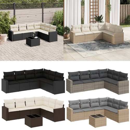 Garten sofagarnitur mit kissen - mit,