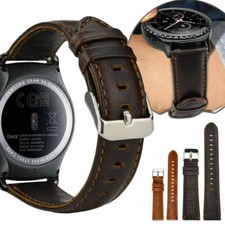 DE Ersatz Leder Uhren Armband Ersatz Für Samsung Garmin Fossil Amazfit 20mm 22mm