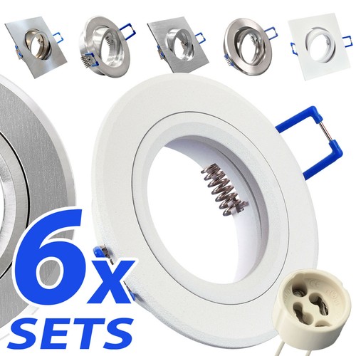 Einbaustrahler 6er set - einbaustrahler,