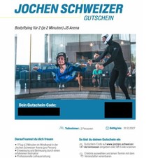 Jochen Schweizer Bodyflying - Indoor Skydiving - Familie 2xErw,2xKind