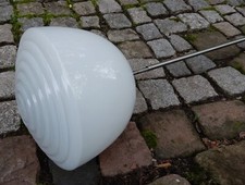 Hängelampe  Opalglas-Schirm  ? Küche Flur Diele  Jugendstil ? Art Deco ? Villa