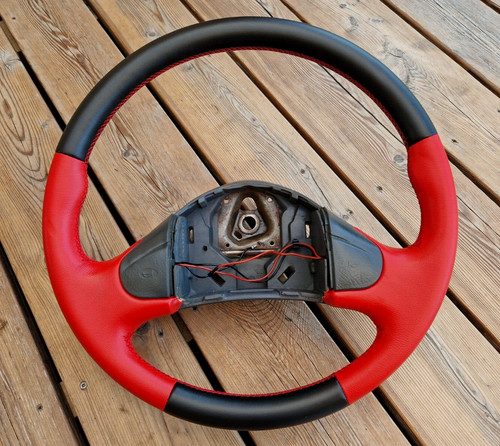 Neu leder lenkrad - lenkrad, ducato