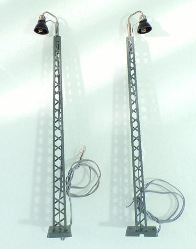 Gittermastlampen stück - h0,