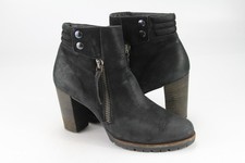 Paul Green Gr.39 Uk.6 Damen Stiefel Stiefelette Boots Leder Schwarz  TOP  K 499