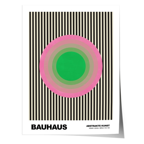 Poster bauhaus abstrakte - bauhaus,