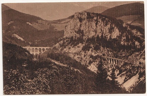 Semmeringbahn poleruswand mit - semmeringbahn.,