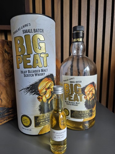 Big peat whisky - -, sample