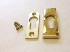 Schutzrosette Messing PVD