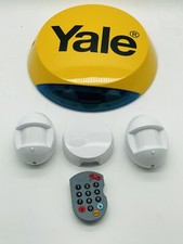 Yale Funk Alarmanlage Sicherheitssystem Bewegungsmelder  Komplettset Alarm-Set