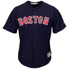 MLB Baseball Trikot Boston Red Sox navy Alternate Cool base Majestic Jersey