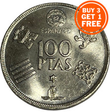 100 PESETAS SPANISCHE MÜNZE -