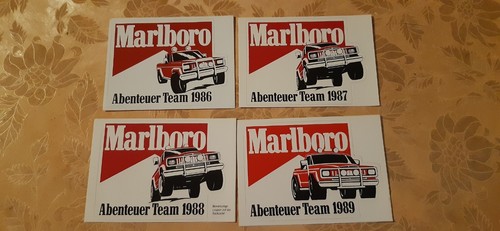 Marlboro aufkleber - 4x,