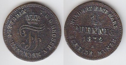 Pfennig kupfer münze - kupfer,
