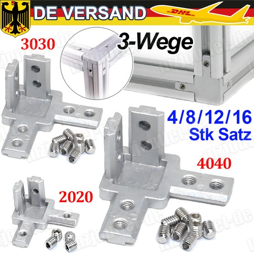 Wege eckverbinder eckwinkel - 3-wege,