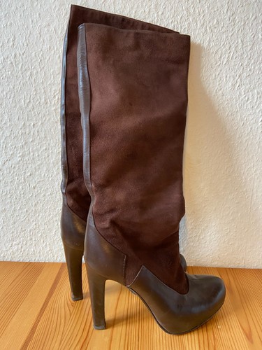 Bally luxus lederstiefel - luxus, gr