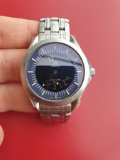 OMEGA Seamaster Multifunction 120m Herren Uhr Edelstahl Blau 39mm Top Zustand!!