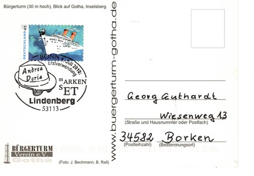 Fdc 2803 udo - mi., lindenberg