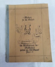 Altes Prospekt Heft Gaswerk