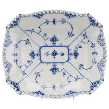 Servierschale rechteckig Modell 1143 Royal Copenhagen Musselmalet Vollspitze I.W