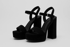 Schöne Damensandalen mit breitem, stabilem Absatz – Echtes Leder 197