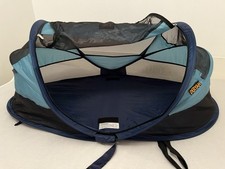 Deryan Baby Luxe - Pop Up Reisebett Marine Türkis  - Mini-Wurfzelt